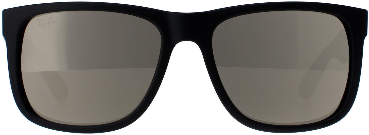 Ray-Ban Sonnenbrille Justin 4165 622/5A Schwarz-Gold-Spiegel