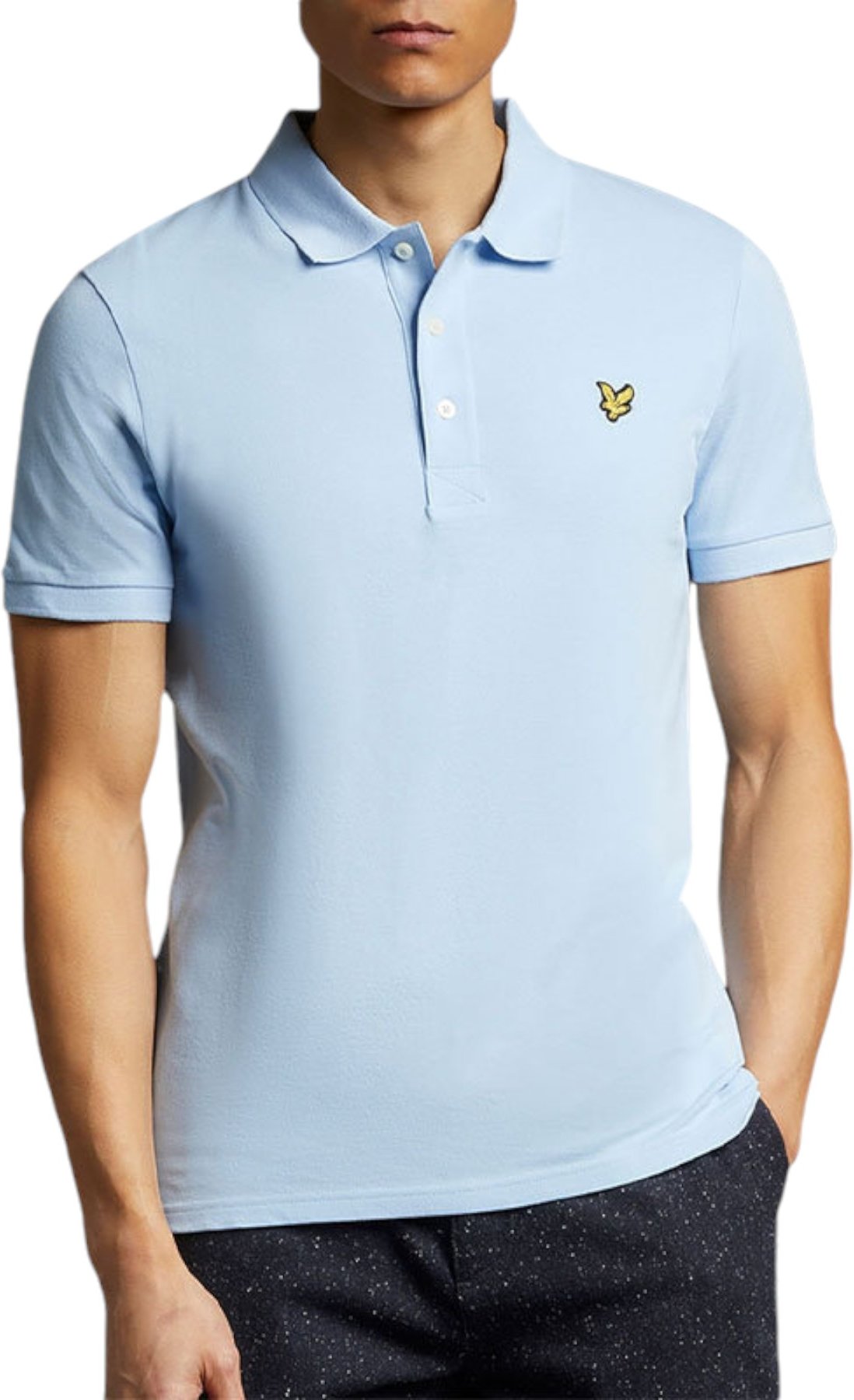 Lyle & Scott Herren Polo-Shirt Kurzarm Sommer-Tee