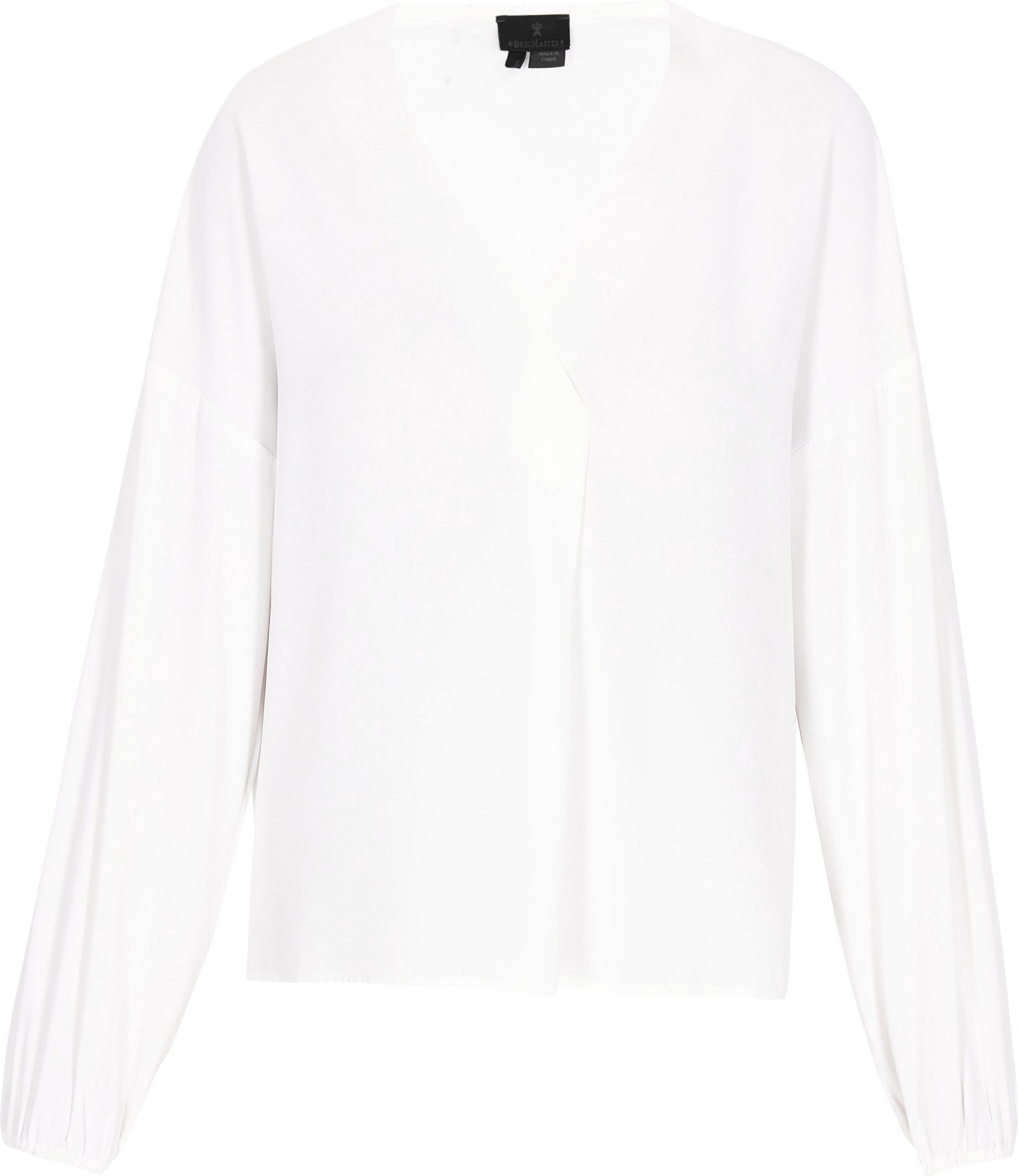 Dreimaster Bluse Frauen cremefarben