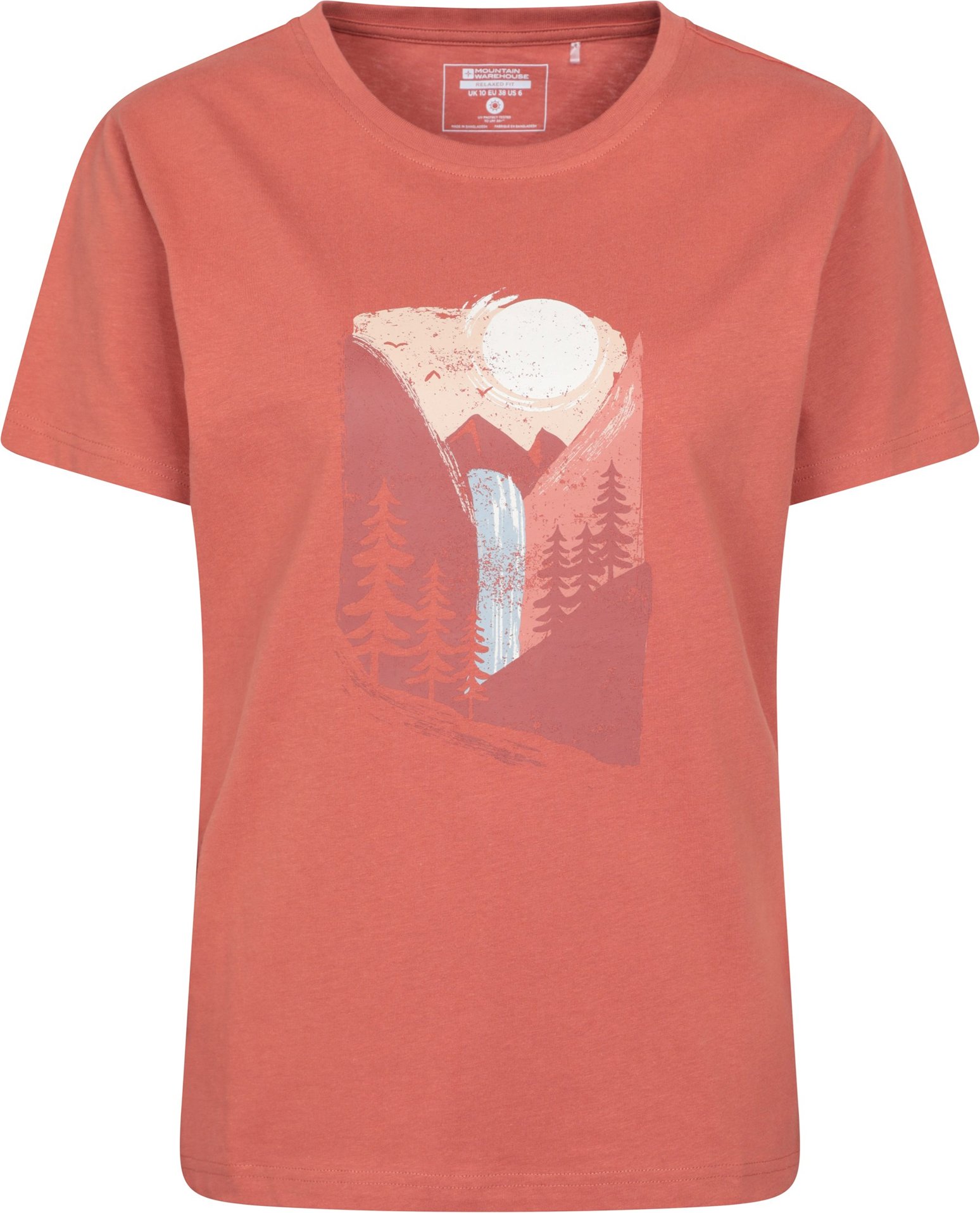 Mountain Warehouse - T-Shirt für Damen (Rostfarben)