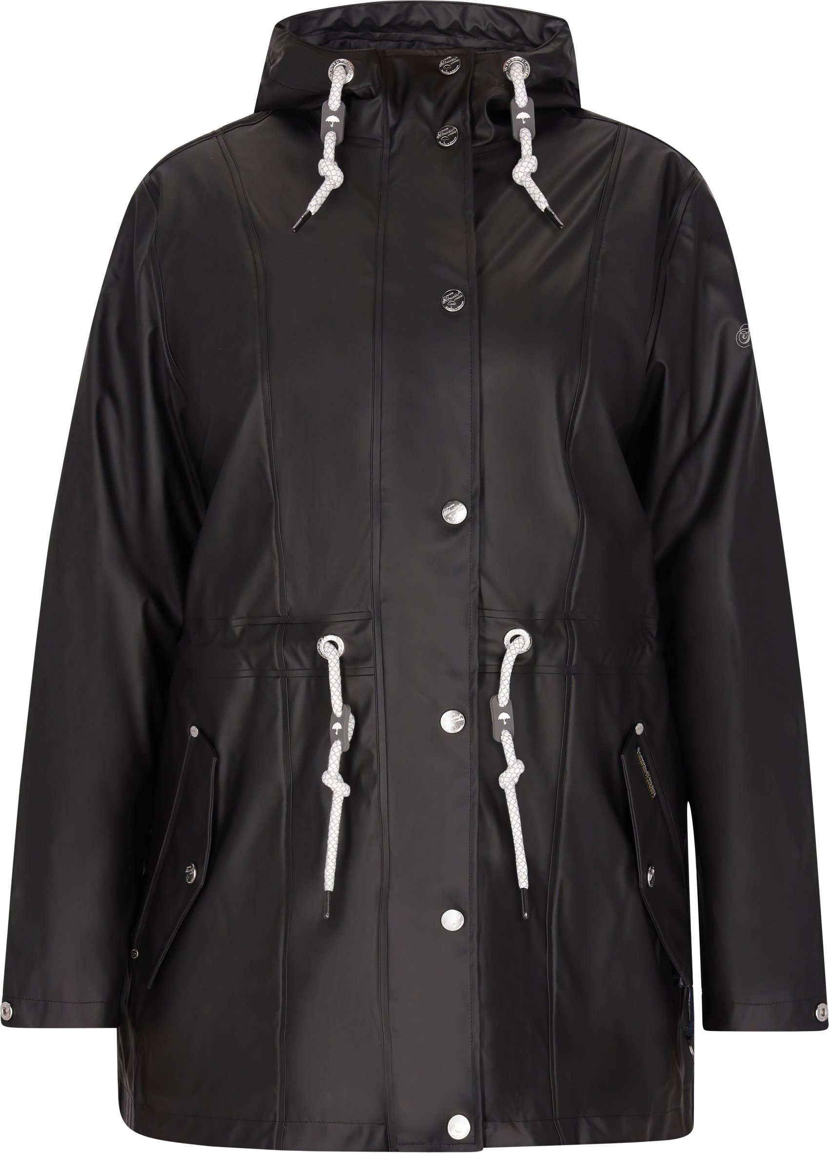 Thumbnail - Schmuddelwedda Regenmantel Damen schwarz