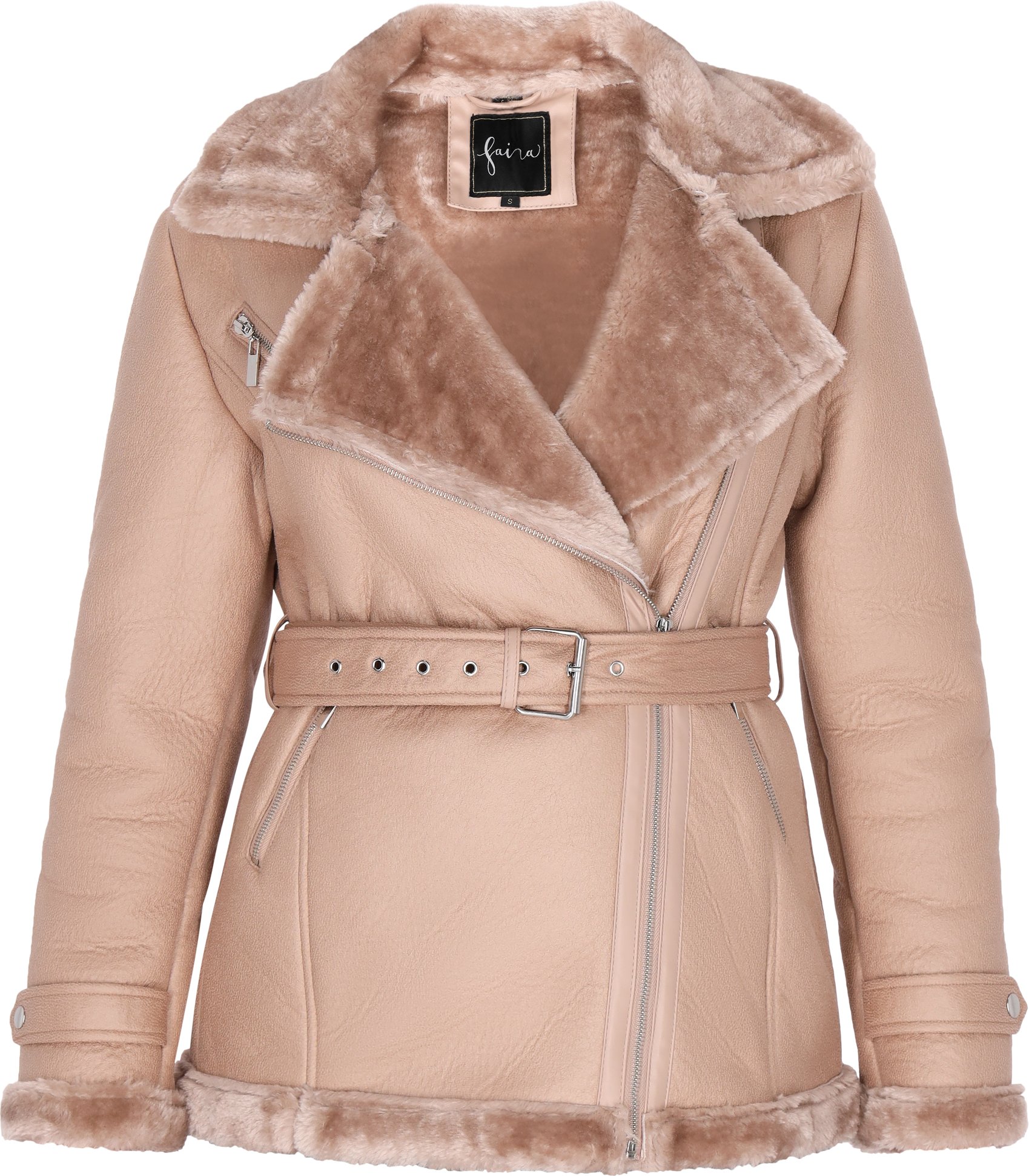 Faina Jacke Damen Beige