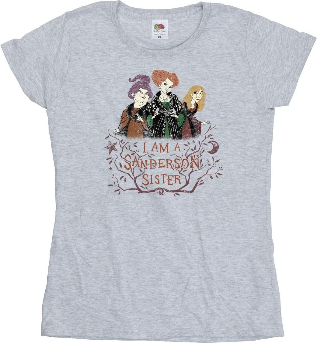 Disney - "Hocus Pocus Sanderson Sister" T-Shirt für Damen (Grau)