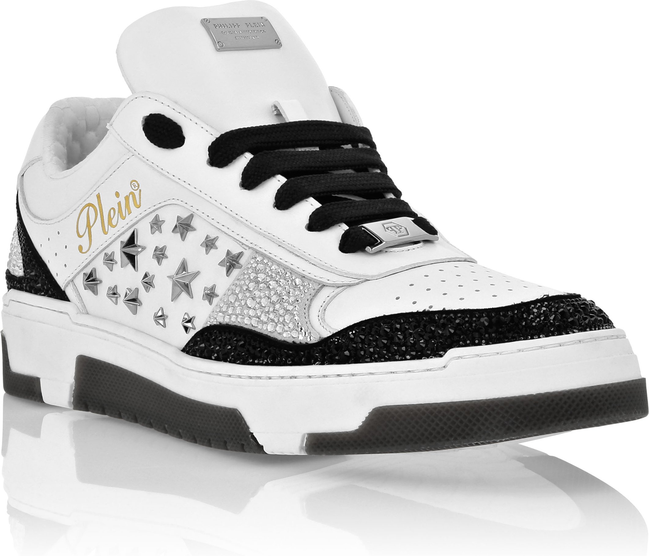 Low-Top Sneakers Mix Studs Star