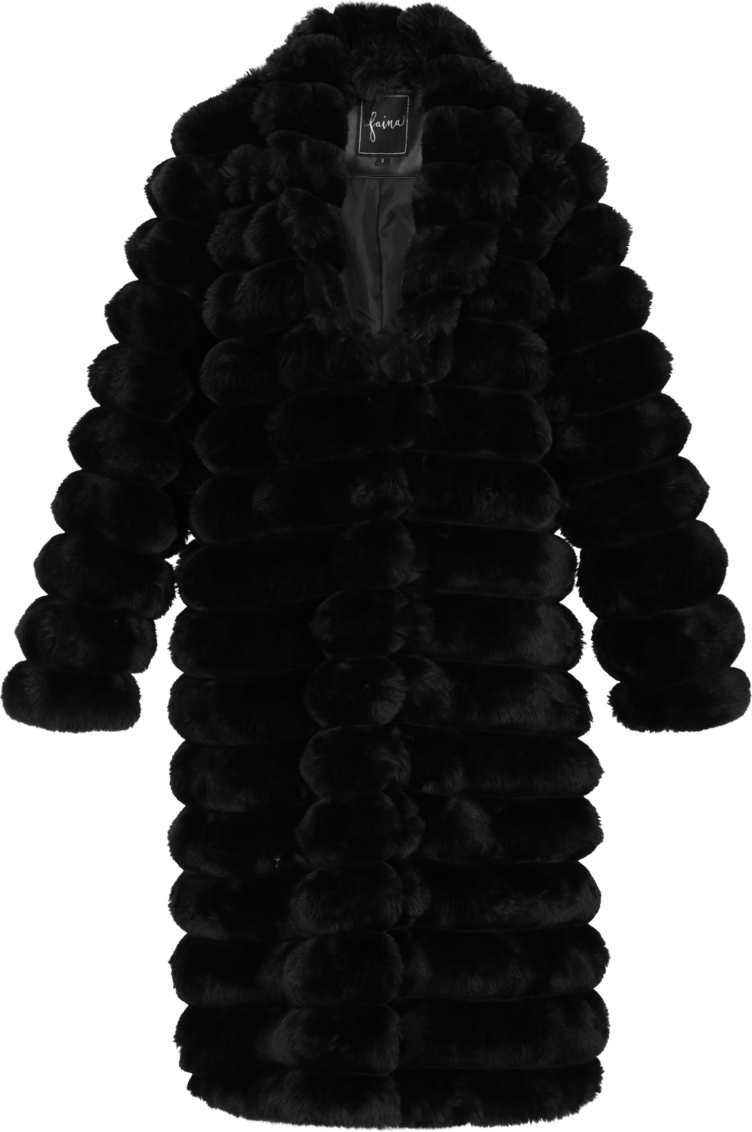 Faina Mantel Frauen Schwarz