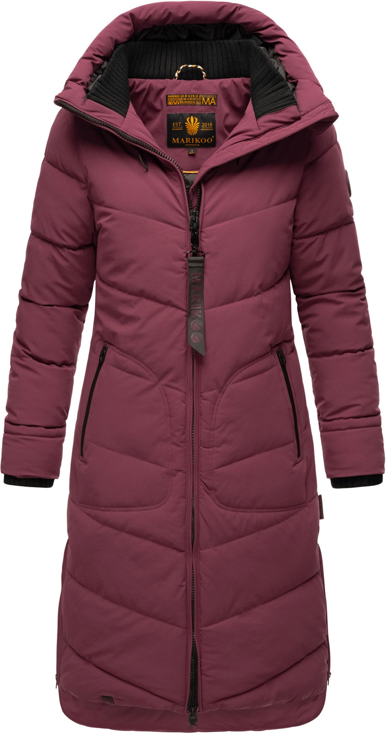 Marikoo Benikoo Damen Winterjacke – lang, warm & stylisch