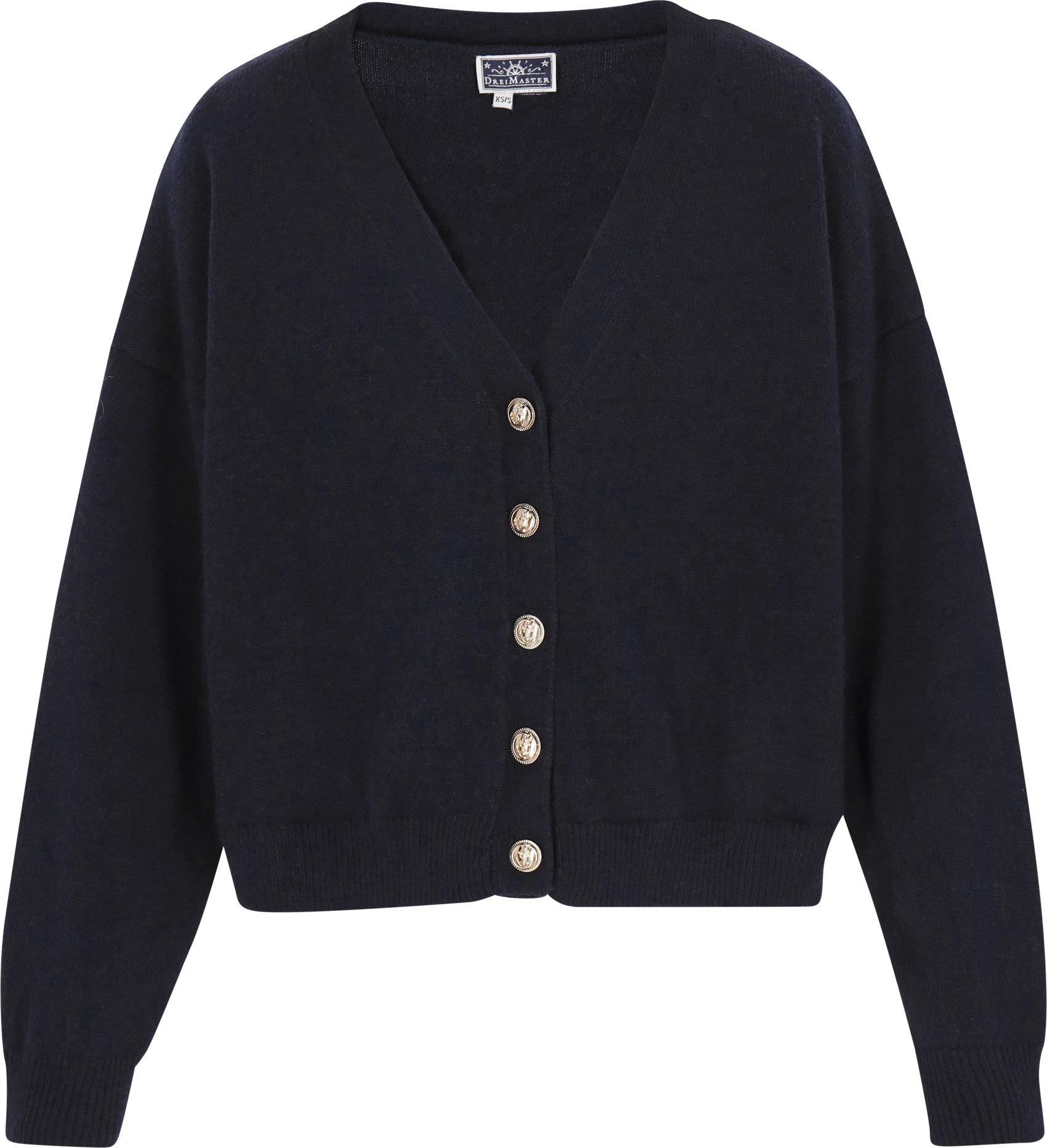 Dreimaster Strickjacke Frauen Marine