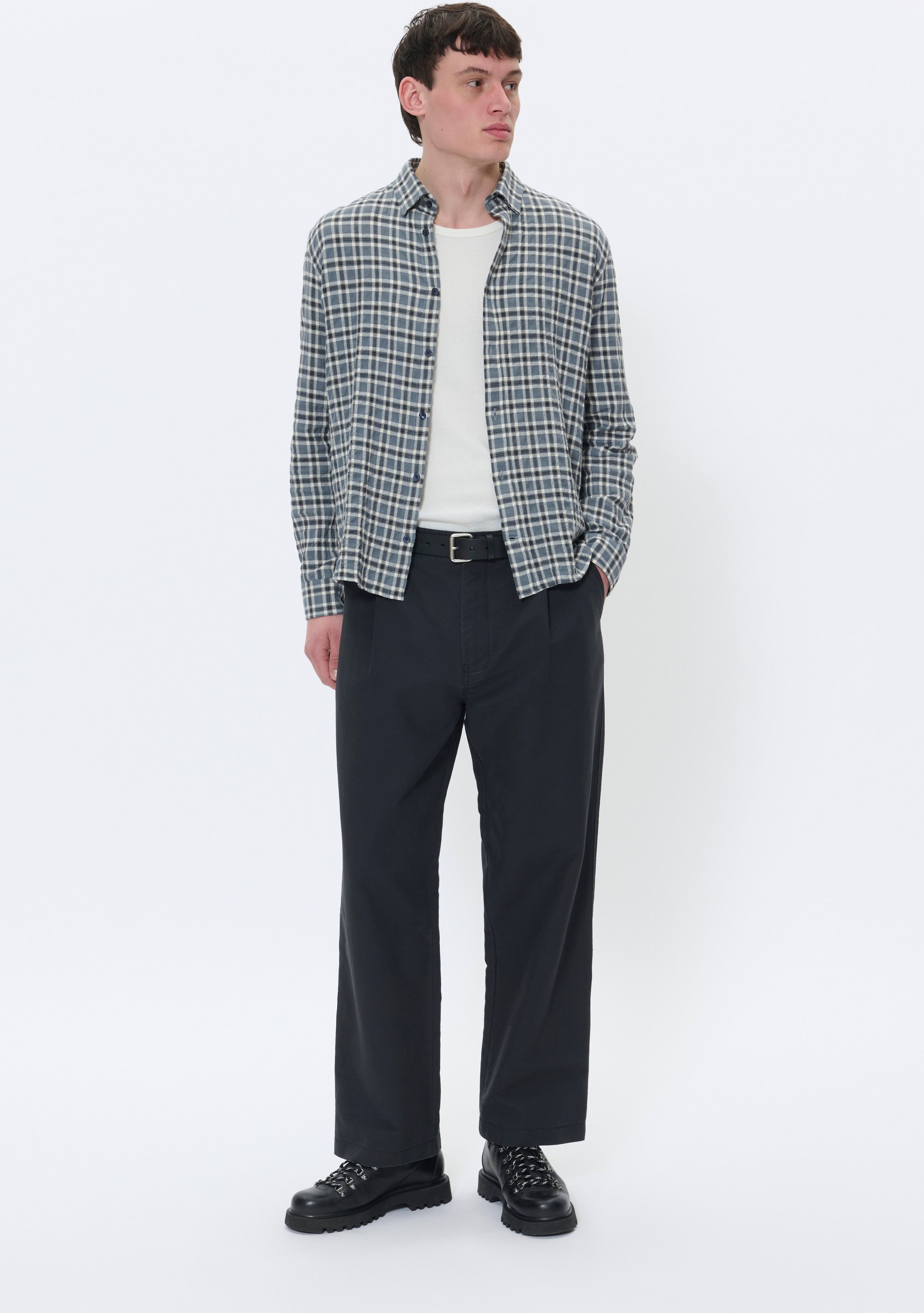 Langarm - Hemd MAChristaldo Gerade Passform blue