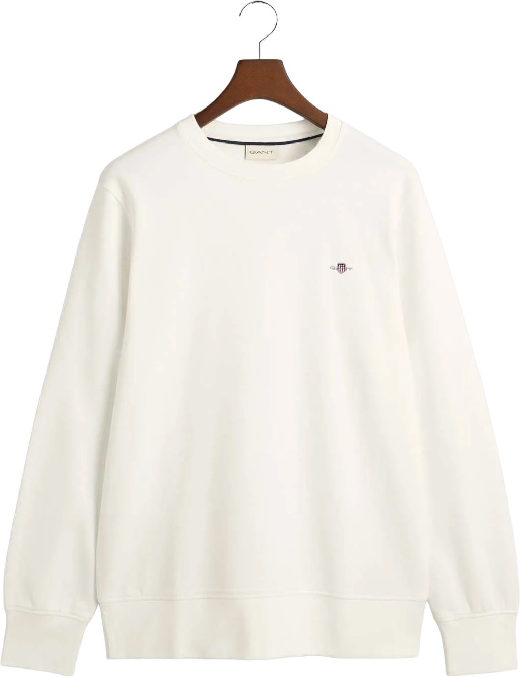Thumbnail - Gant - "Archive Shield" Sweatshirt Rundhalsausschnitt für Herren/Damen Unisex (Weiß)