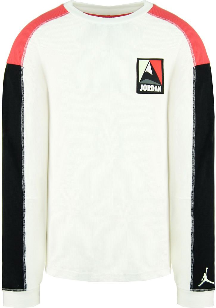 Nike Jordan Logo LNG Sleeve Crew weiße Männer Winter Utility Thermal Top CT3382 100