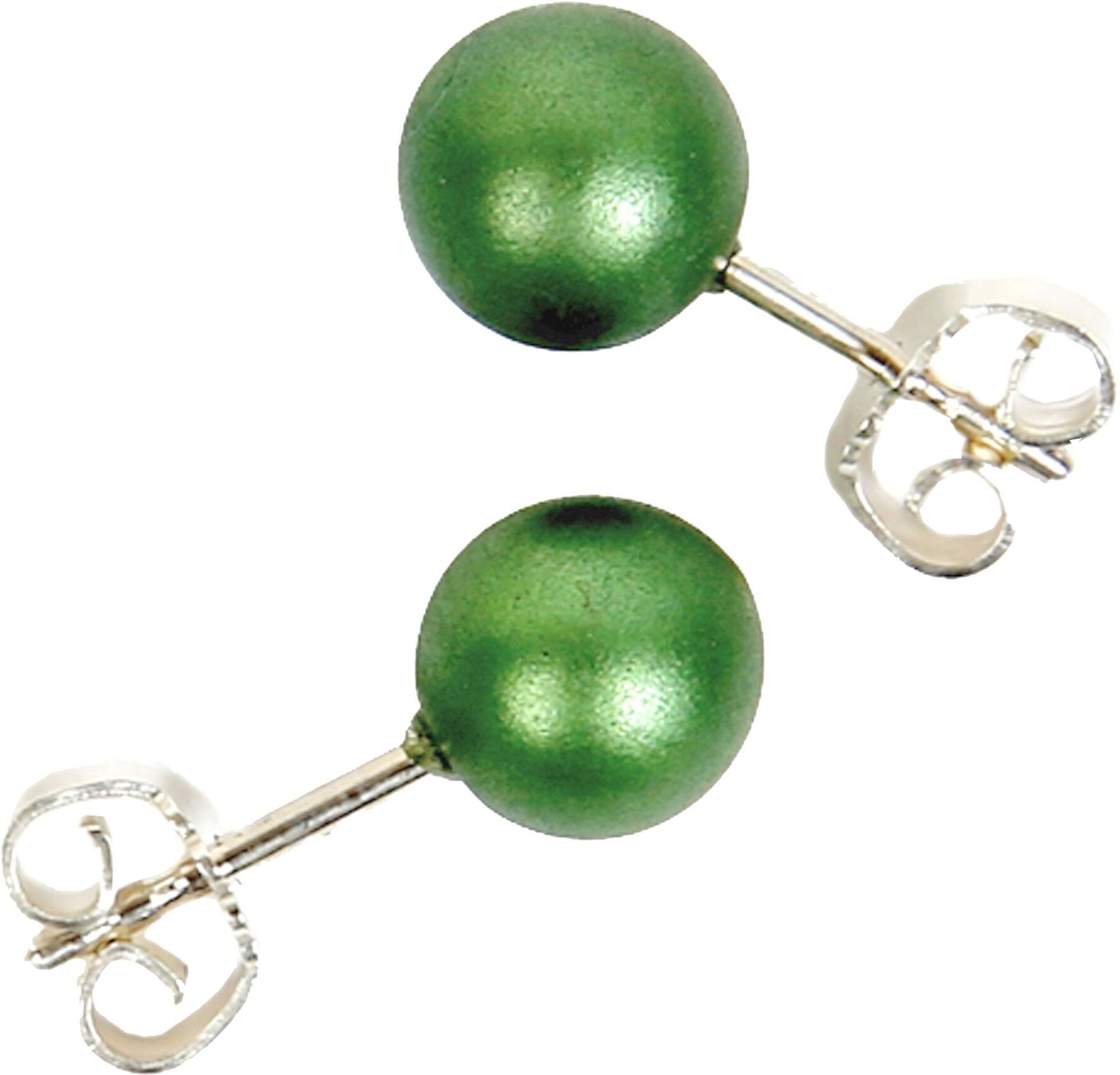 DeMarie Ohrringe eloxiertes Aluminium hellgrün