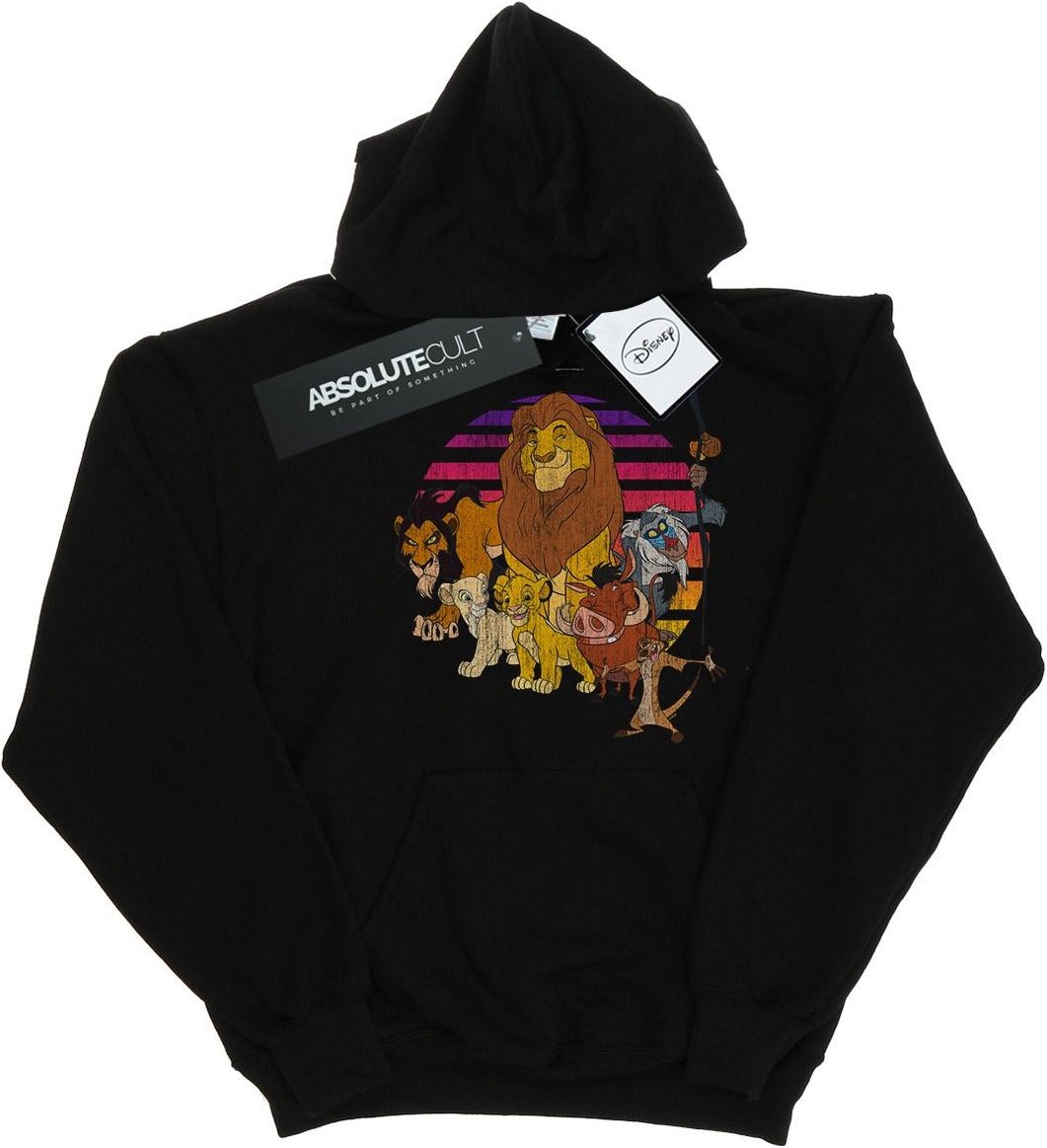 Disney - "The Lion King Pride Family" Kapuzenpullover für Herren (Schwarz)