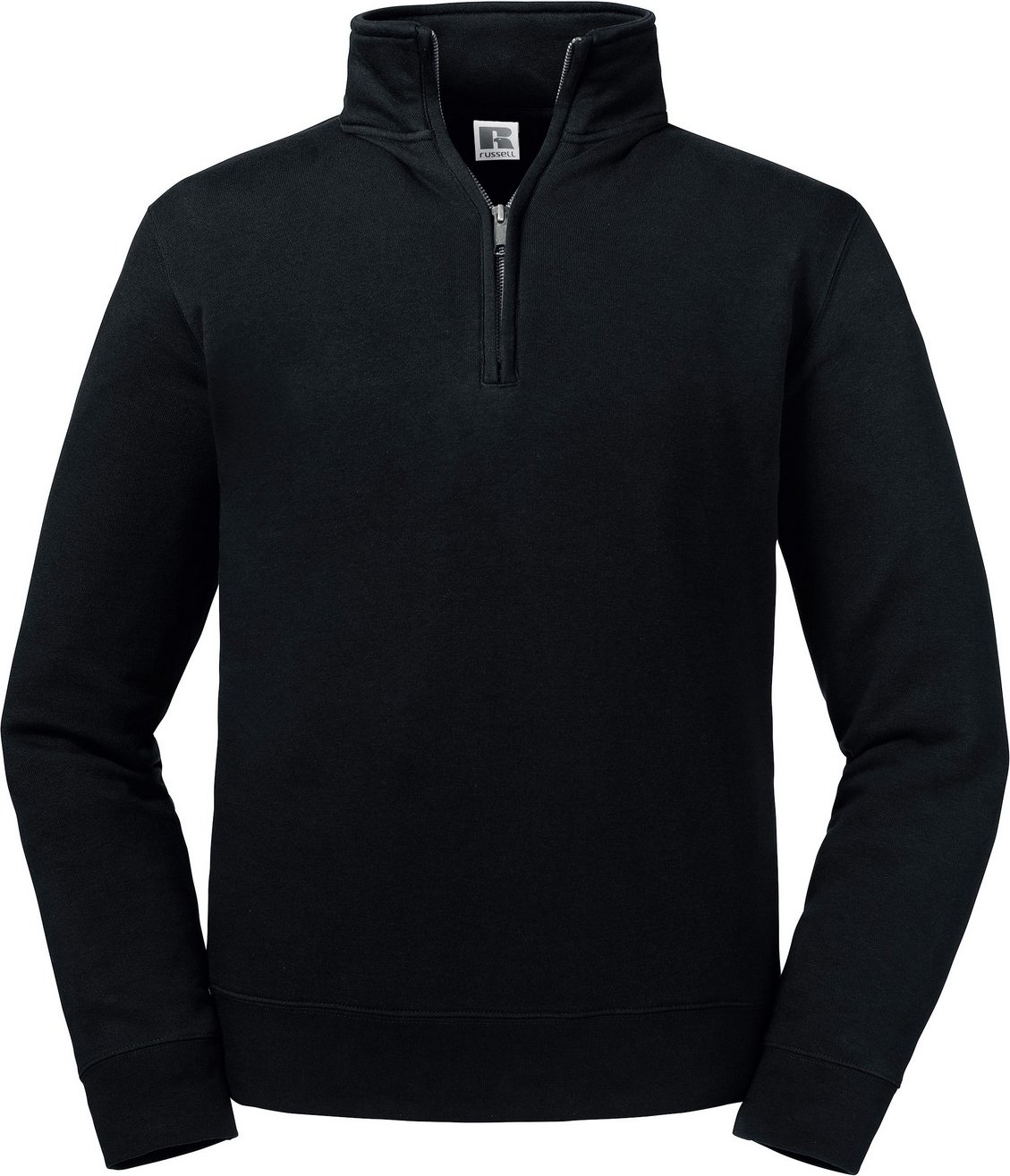 Russell Herren Authentic Quarter Zip Sweatshirt (Schwarz)