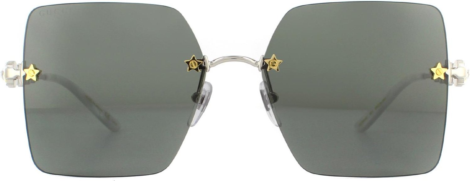Gucci Sonnenbrille GG0644S 001 Silber Grau