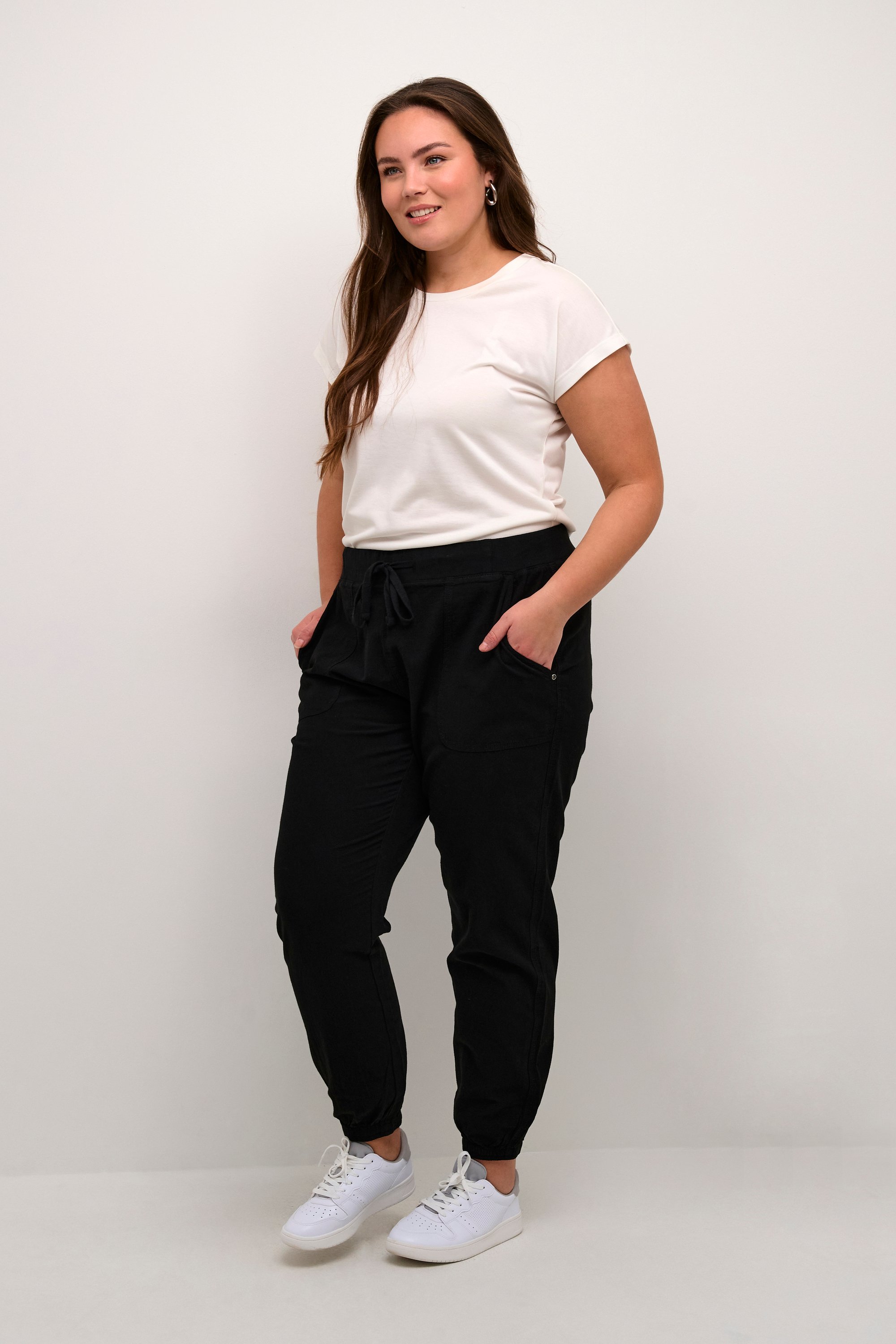 Pants Suiting Loose fit Black