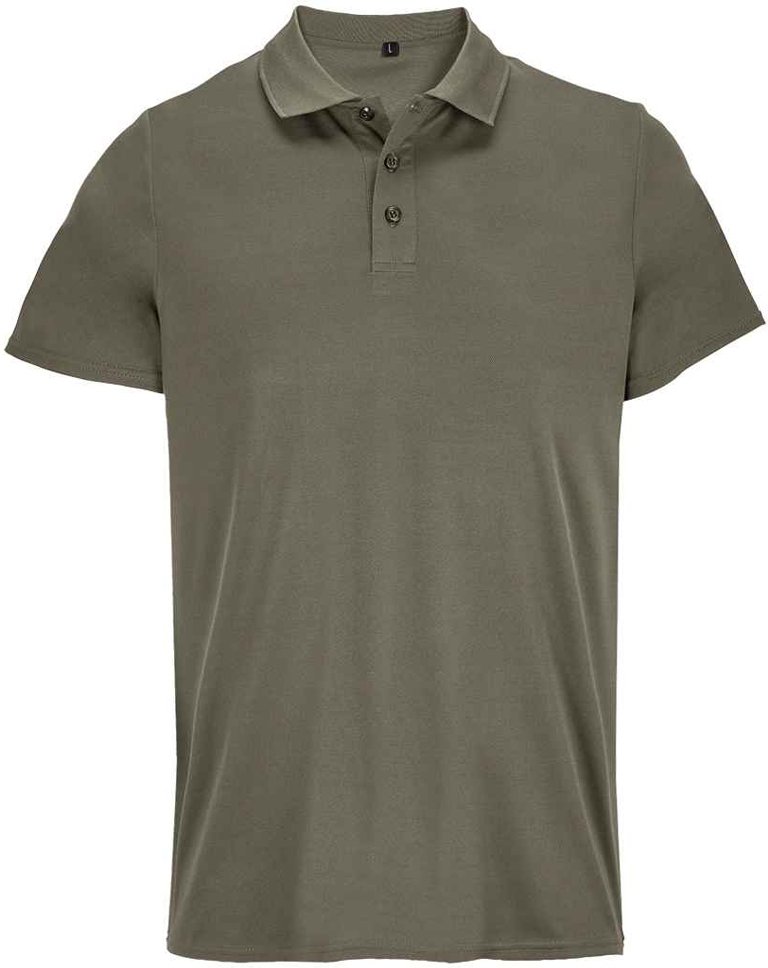Thumbnail - SOLS - "Pitcher" Poloshirt für Herren/Damen Unisex (Army-Grün)