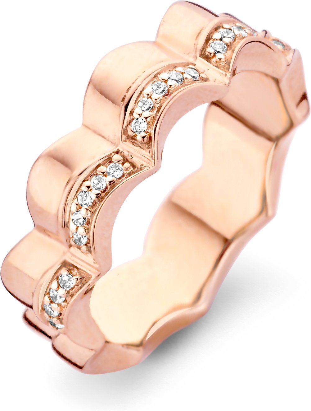 Orphelia Damen-Ring Sterling-Silber 925, Rosé ZR-7127/RG