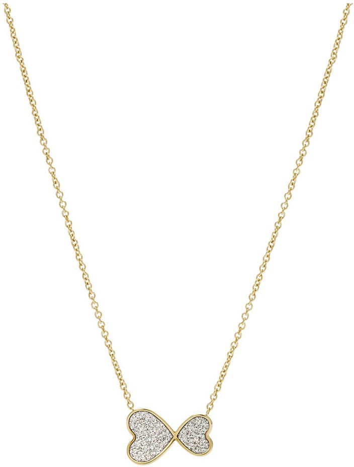 Fossil Schmuck 'Sutton' Damen Edelstahl-Halskette - Gold JF03941710