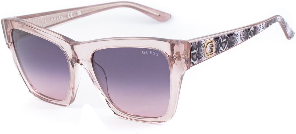 Guess Beigefarbene Acetat-Sonnenbrille