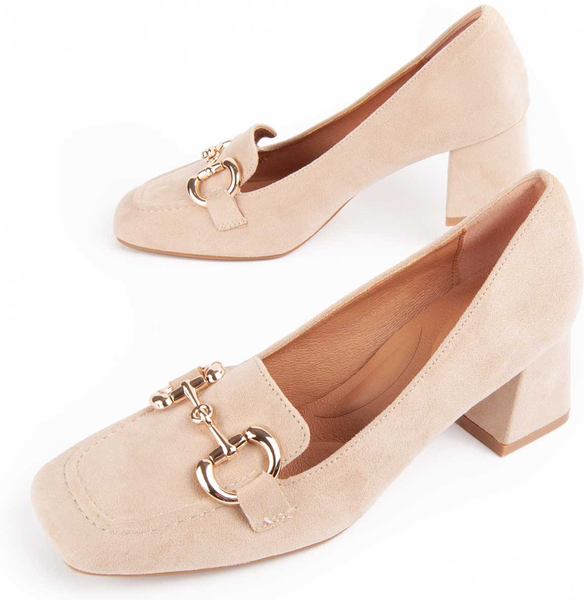 Montevita Absatzschuh Nussia3 Beige