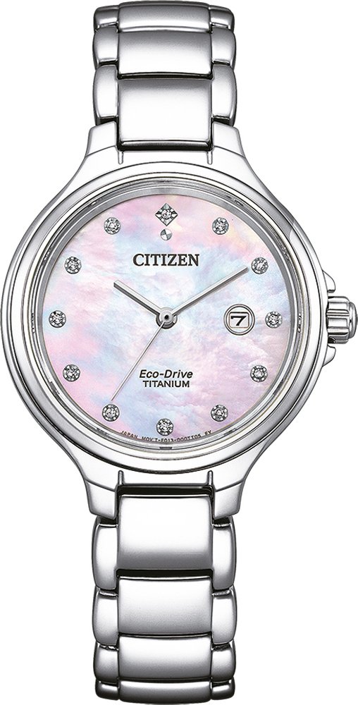 Citizen Damen Silberarmbanduhr EW2680-84Y