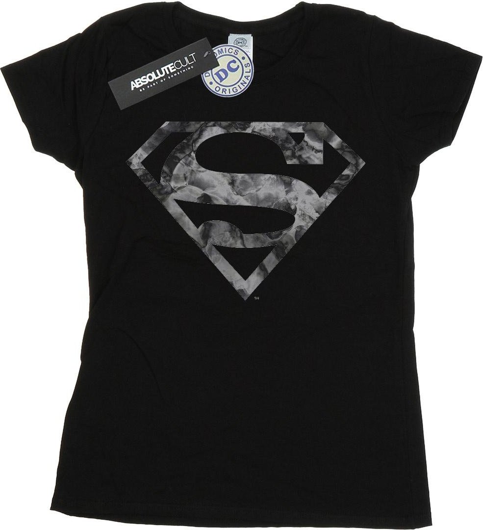 DC Comics - T-Shirt für Damen (Schwarz)