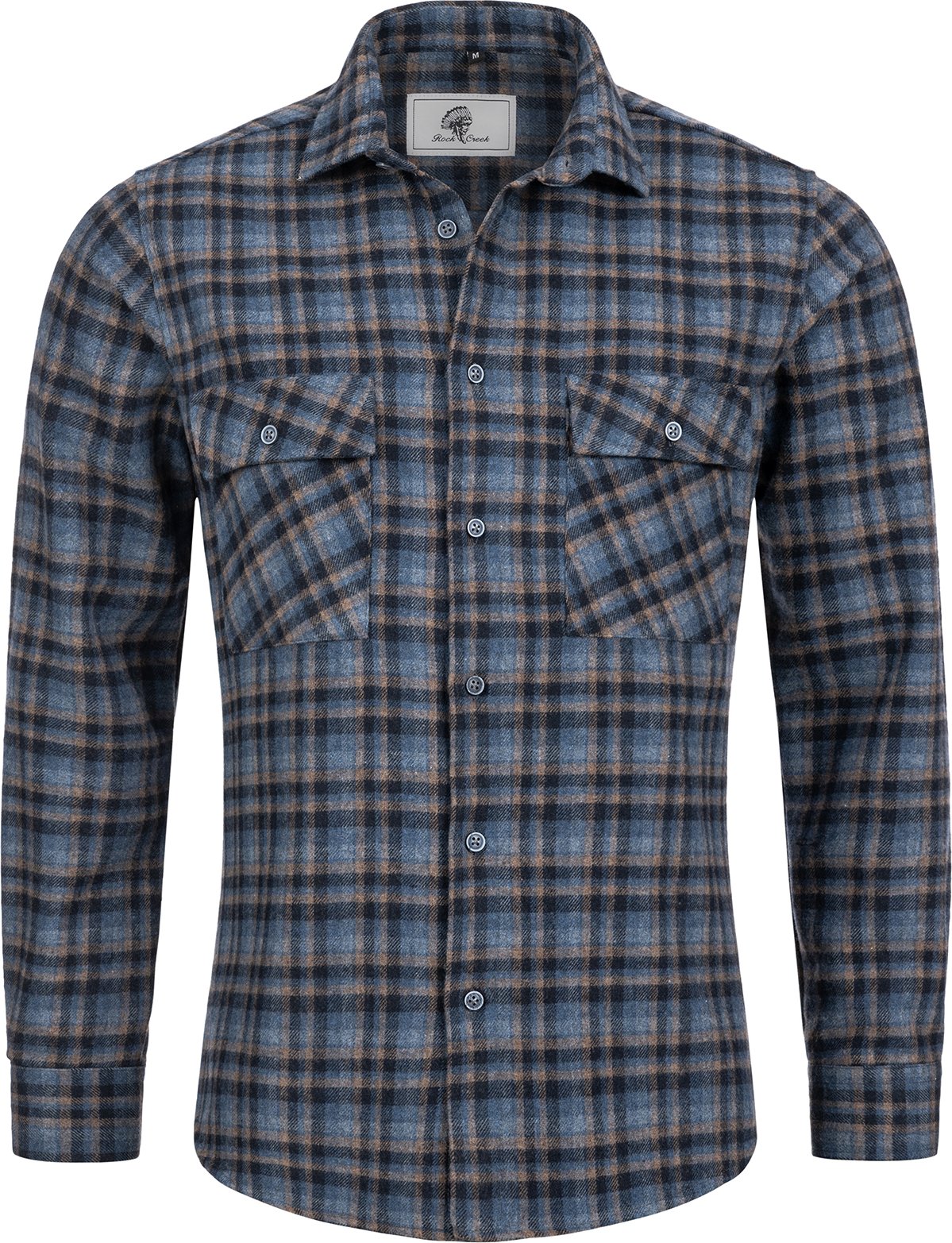 Rock Creek Hemd Blau