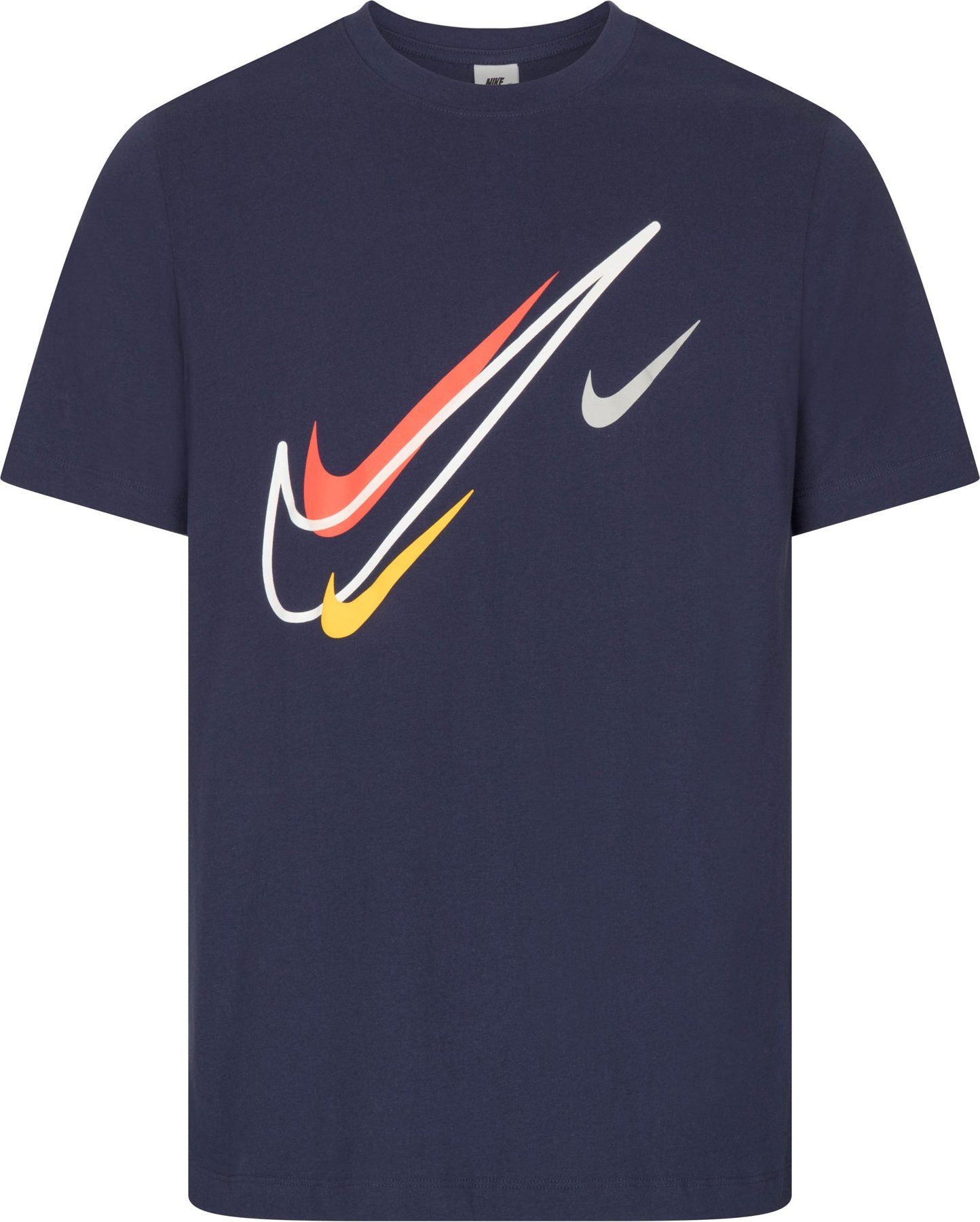 Nike Multi Swoosh Herren T-Shirt Navy Blau