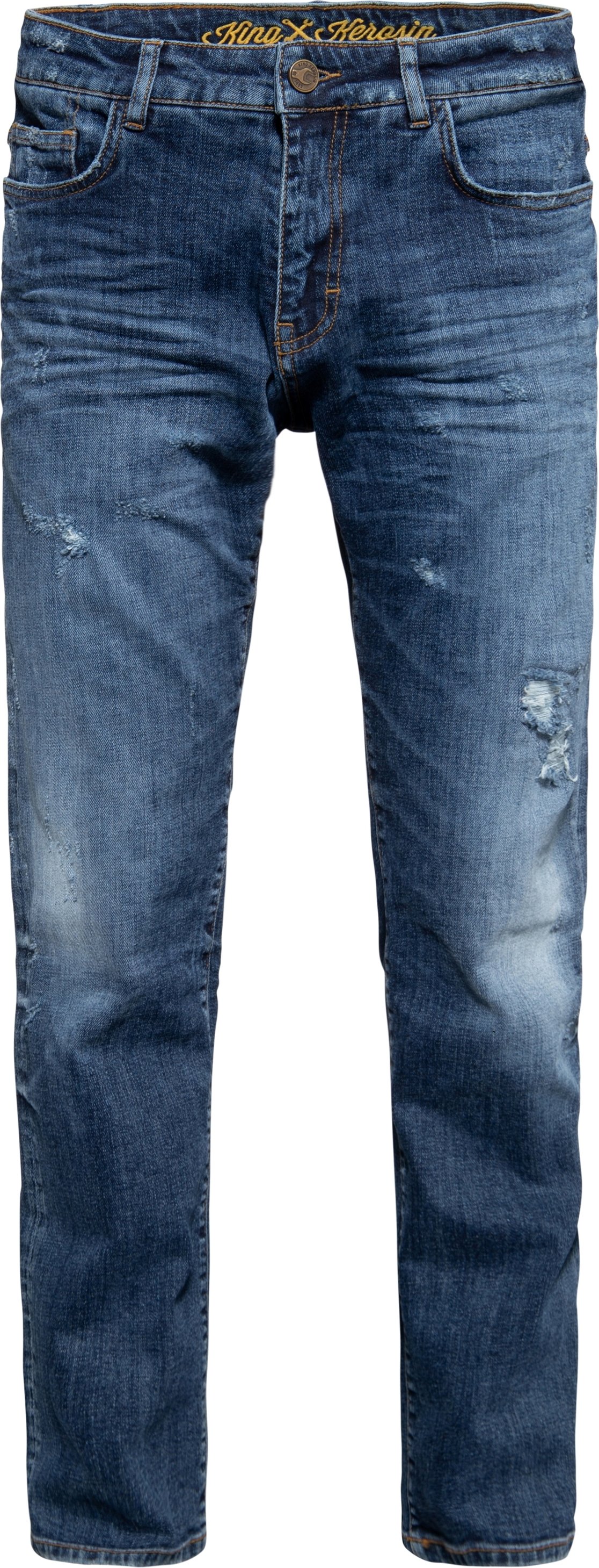 Thumbnail - King Kerosin Herren 5-Pocket Jeans Robin Denim