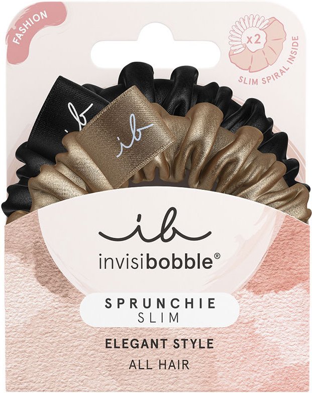 Thumbnail - Invisibobble Sprunchie Slim #true Golden 2 Stk