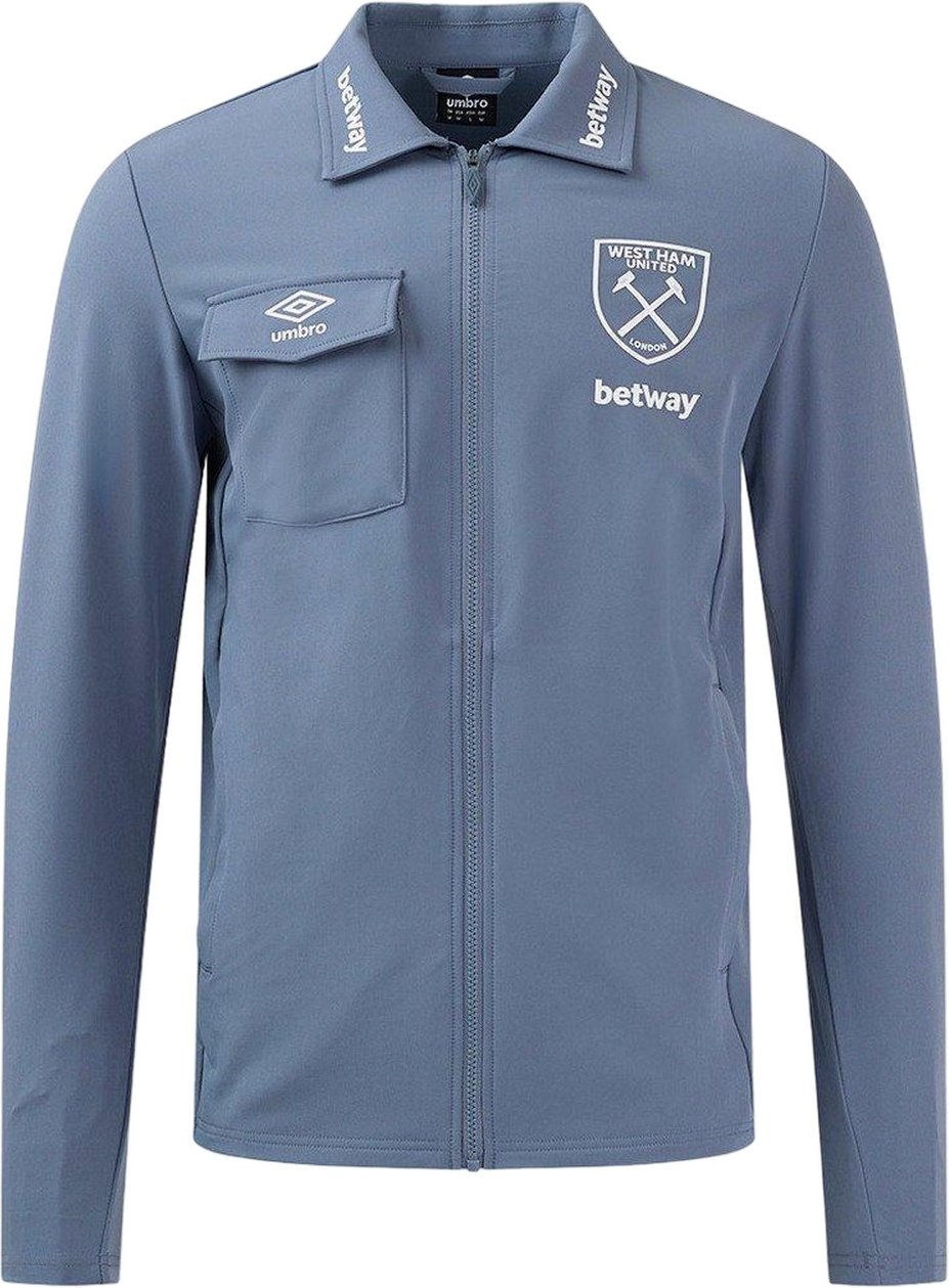 Umbro - "24/25" Jacke für Herren - Presentation (Feuerstein Grau)