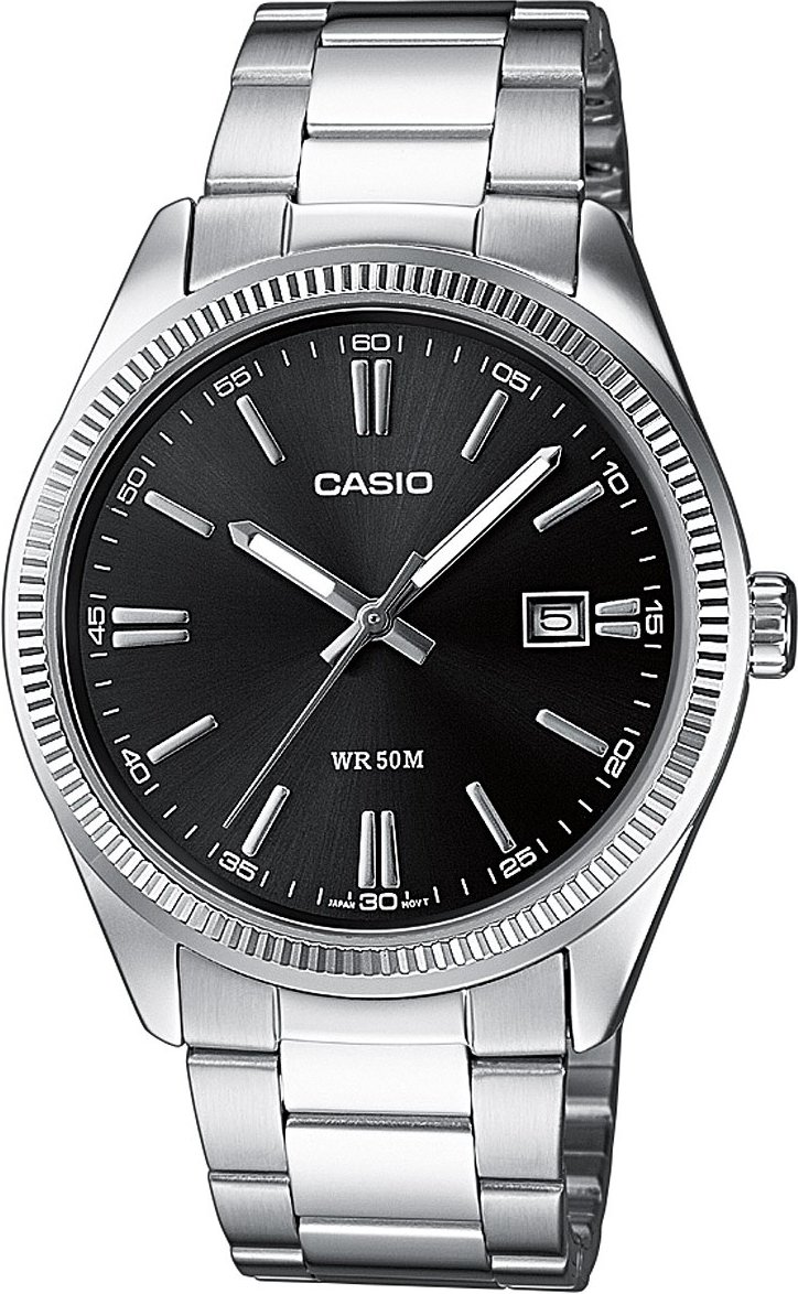 Casio Casio Collection Silber Herren Armbanduhr MTP-1302PD-1A1VEF