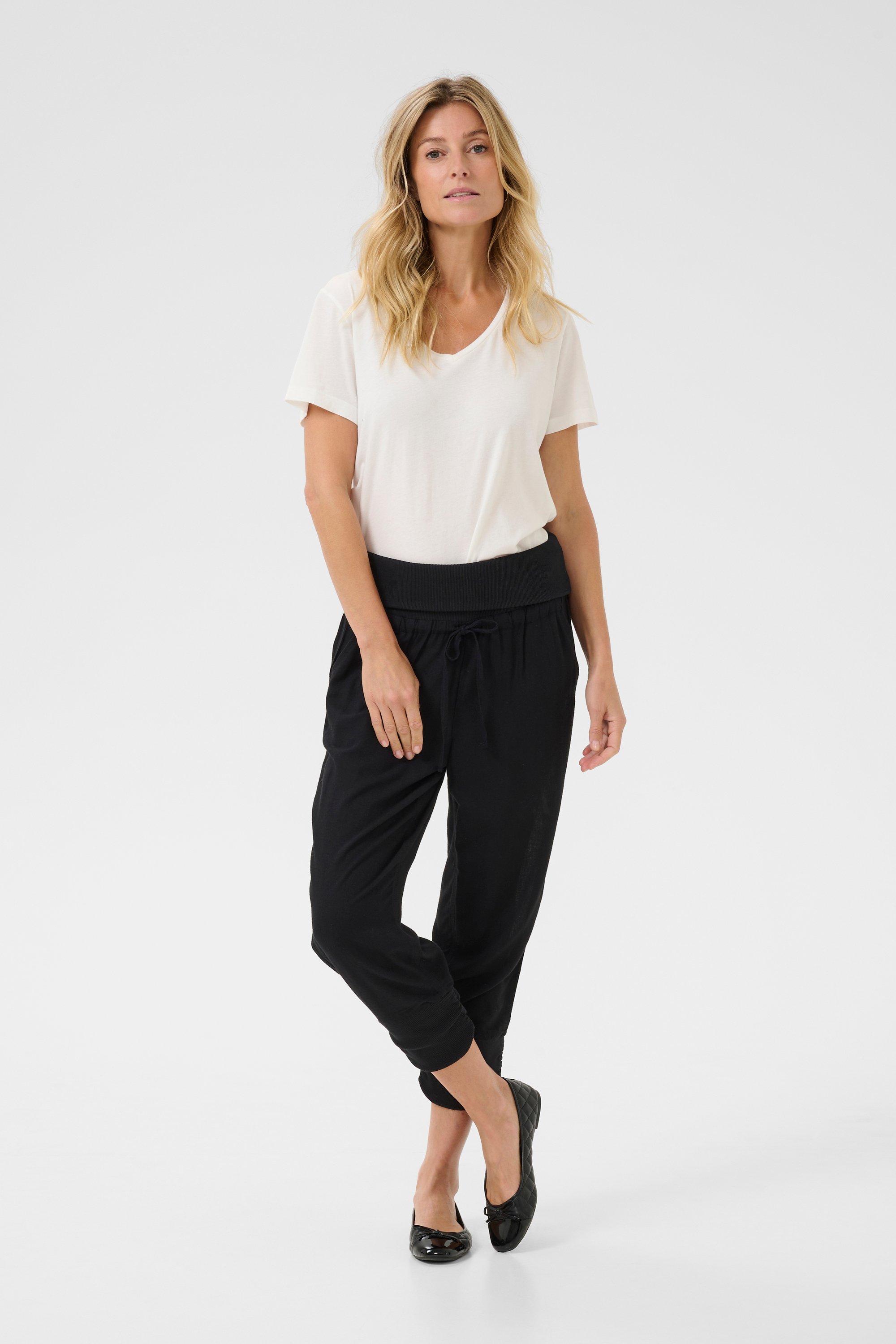 Casual Hose Loose fit black