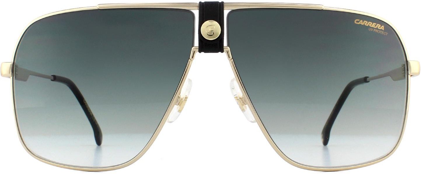 Carrera Sonnenbrille 1018/S 2M2 9K Schwarz Gold Grün Gradient
