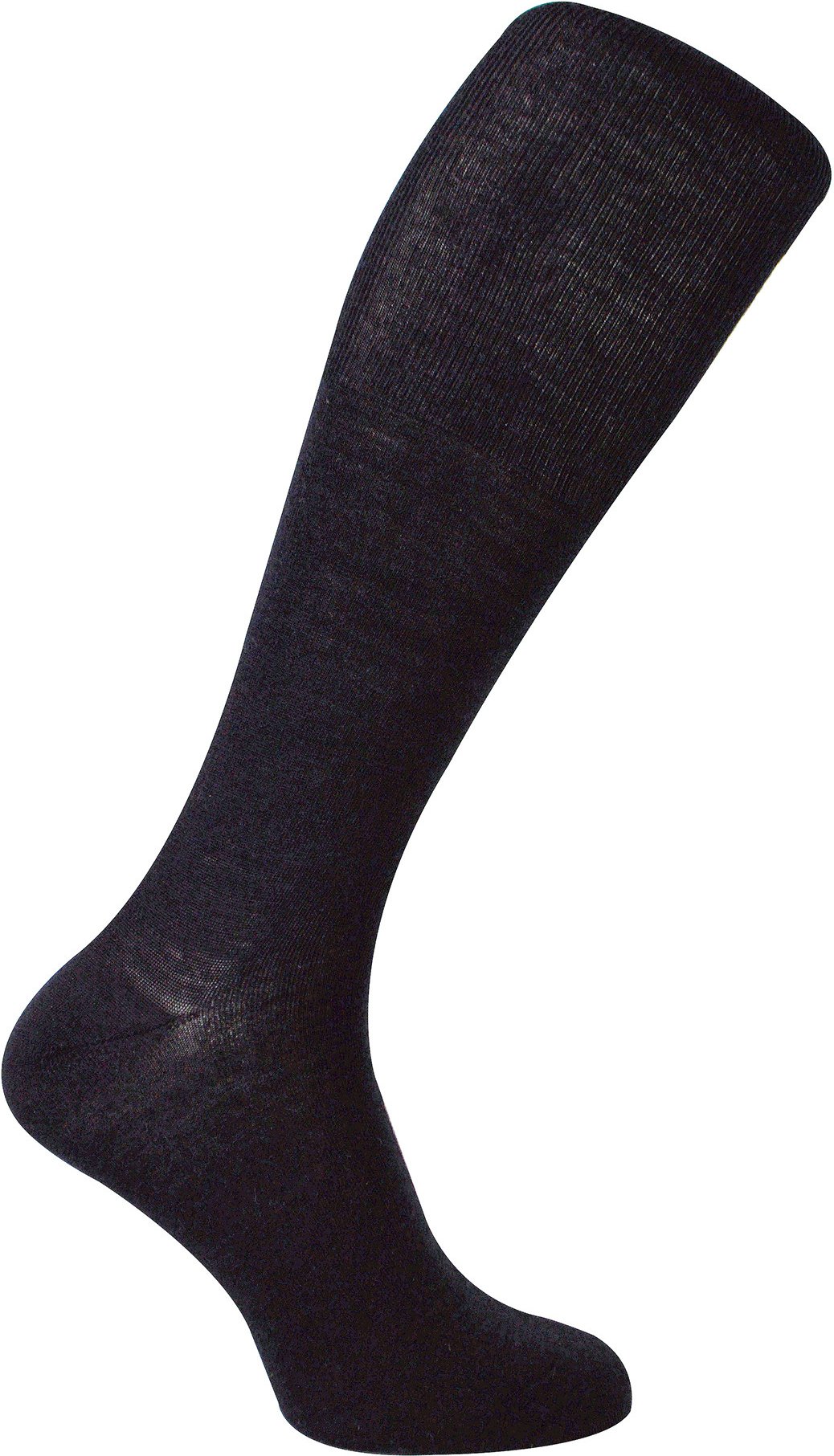 Thumbnail - Herren Kniestrümpfe aus Merinowolle | Steven | Winter Long Boot Socks - Charcoal