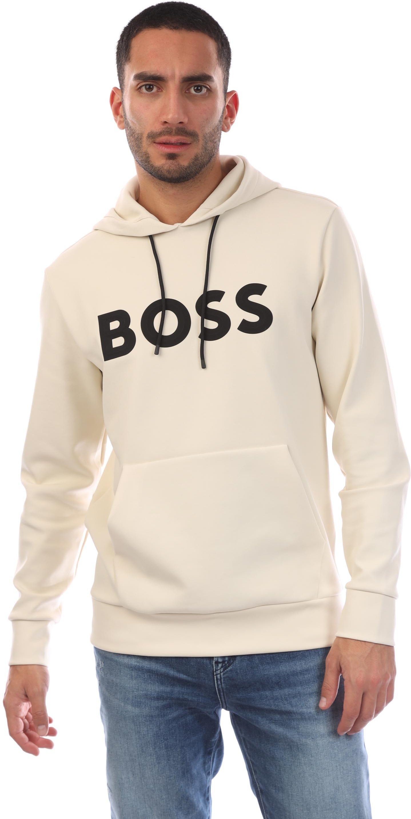 Hugo Boss - "Soody" Kapuzenpullover für Herren (Weiß)
