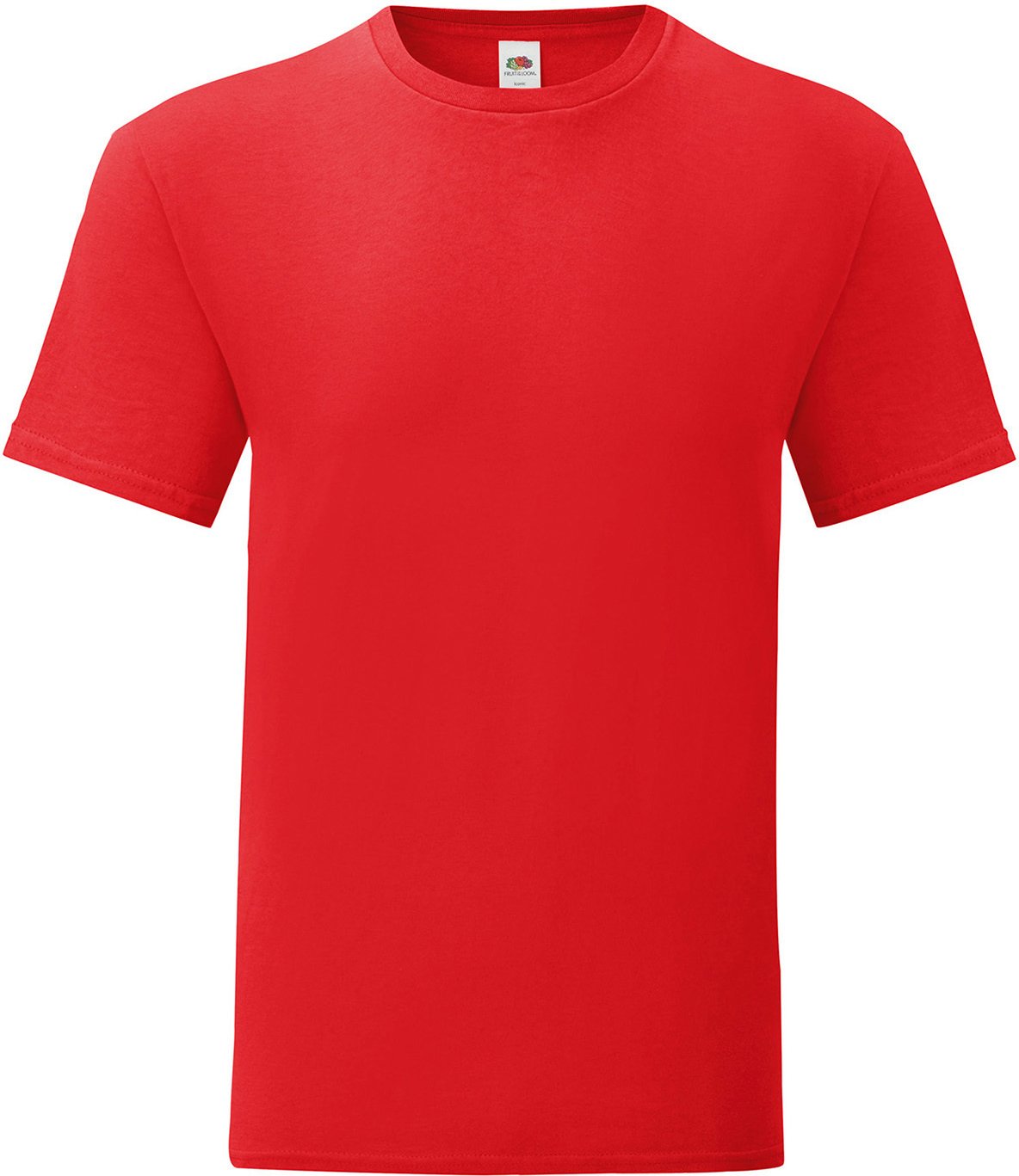 Fruit of the Loom - "Iconic 150" T-Shirt für Herren (Rot)