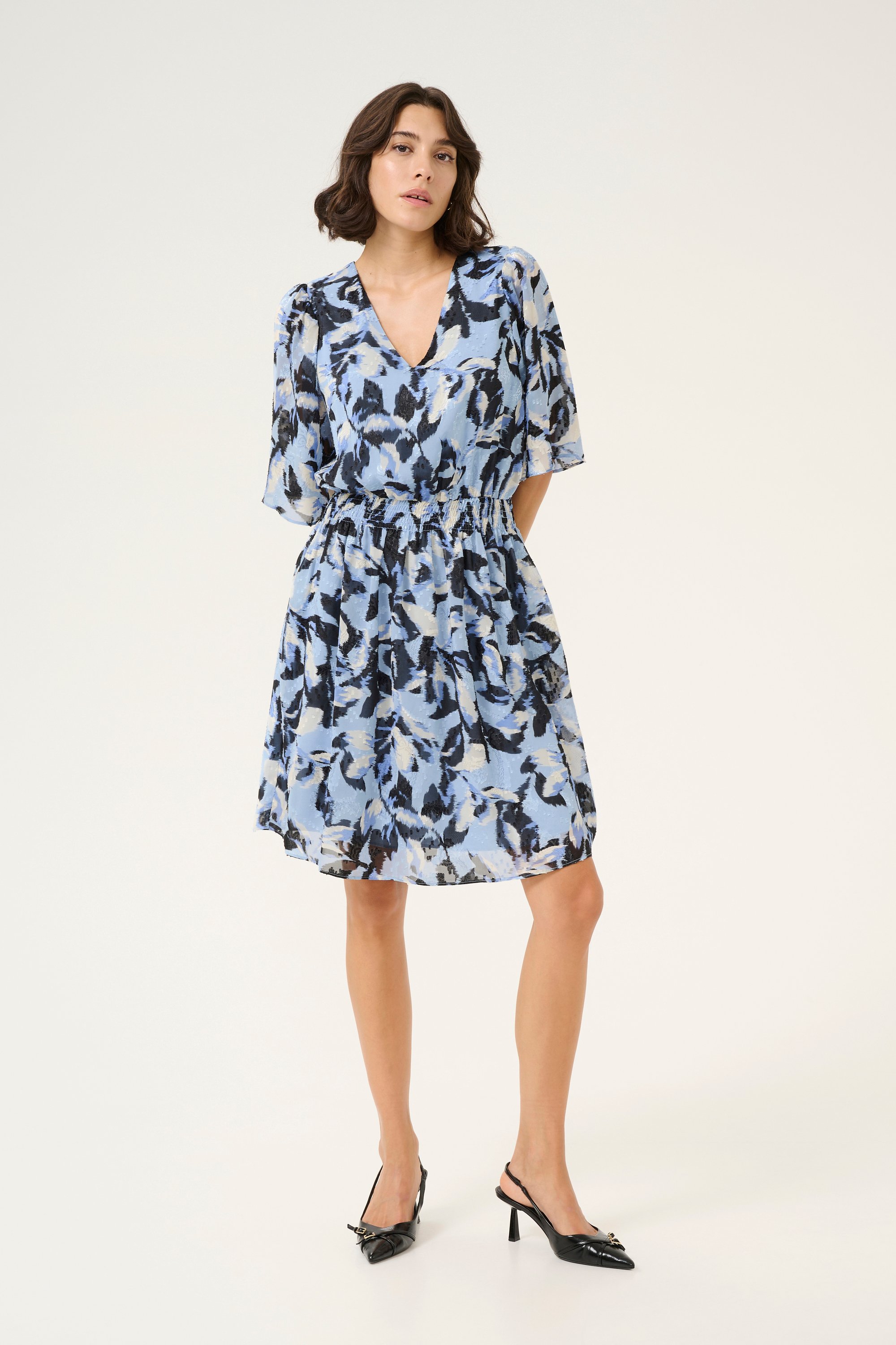 Kleid Regular fit blue multi