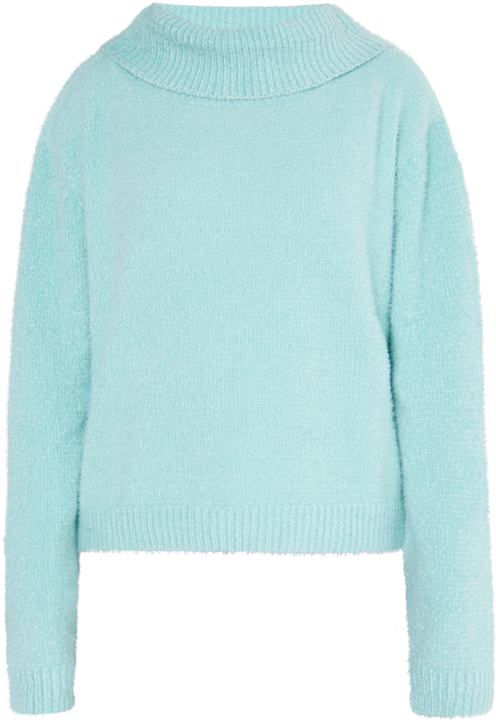 Mymo Strickpullover Damen Aqua