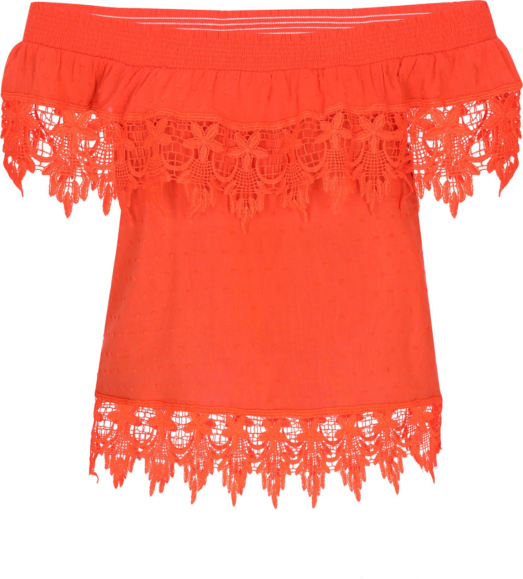 Thumbnail - IZIA Bluse Frauen orange