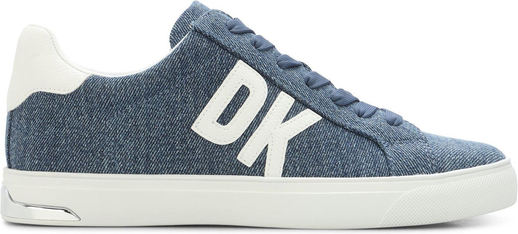 DKNY - "Abeni" Sneaker für Damen, Zum Schnüren (Blau/Weiß)