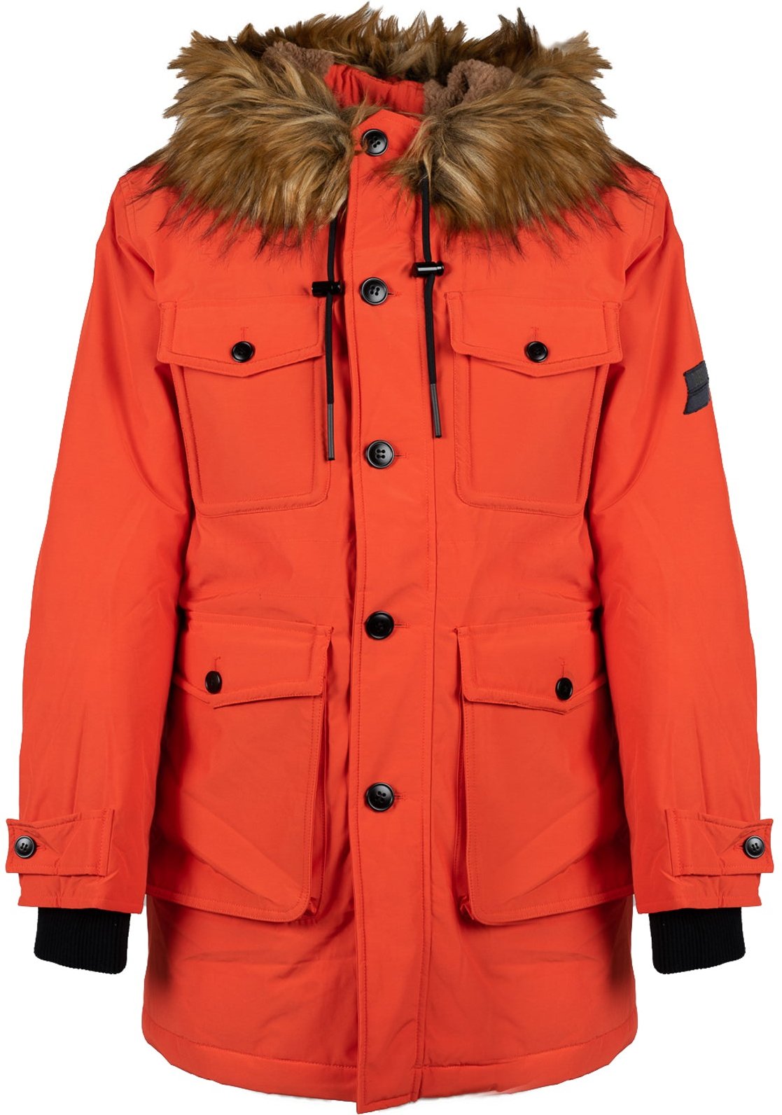 Diesel Parka Jorg Herren orange