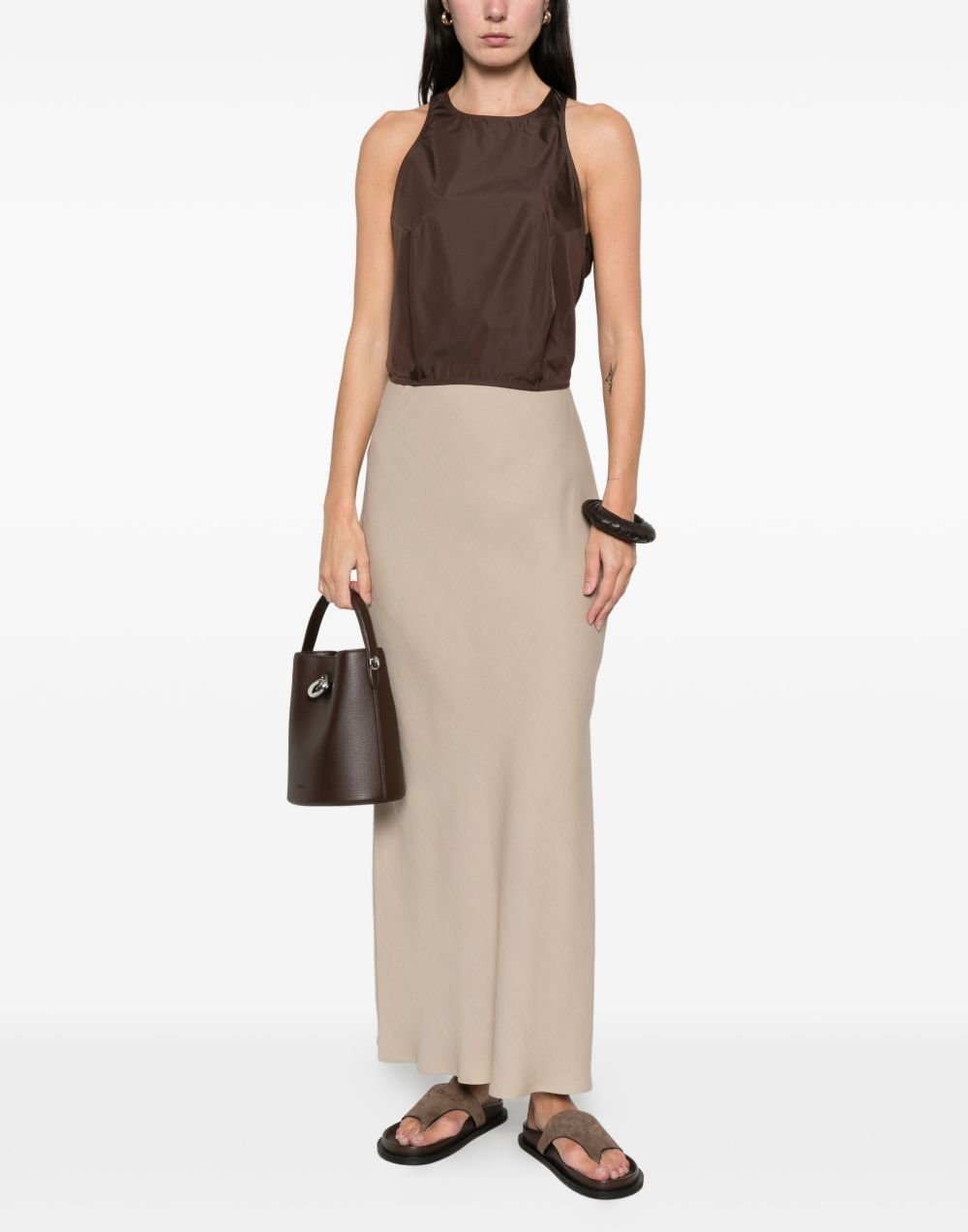 Linienmischung Langer Rock