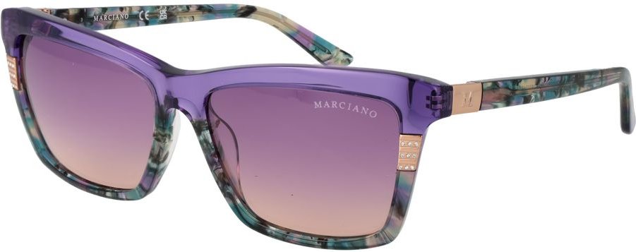 Lila Acetat Sonnenbrille