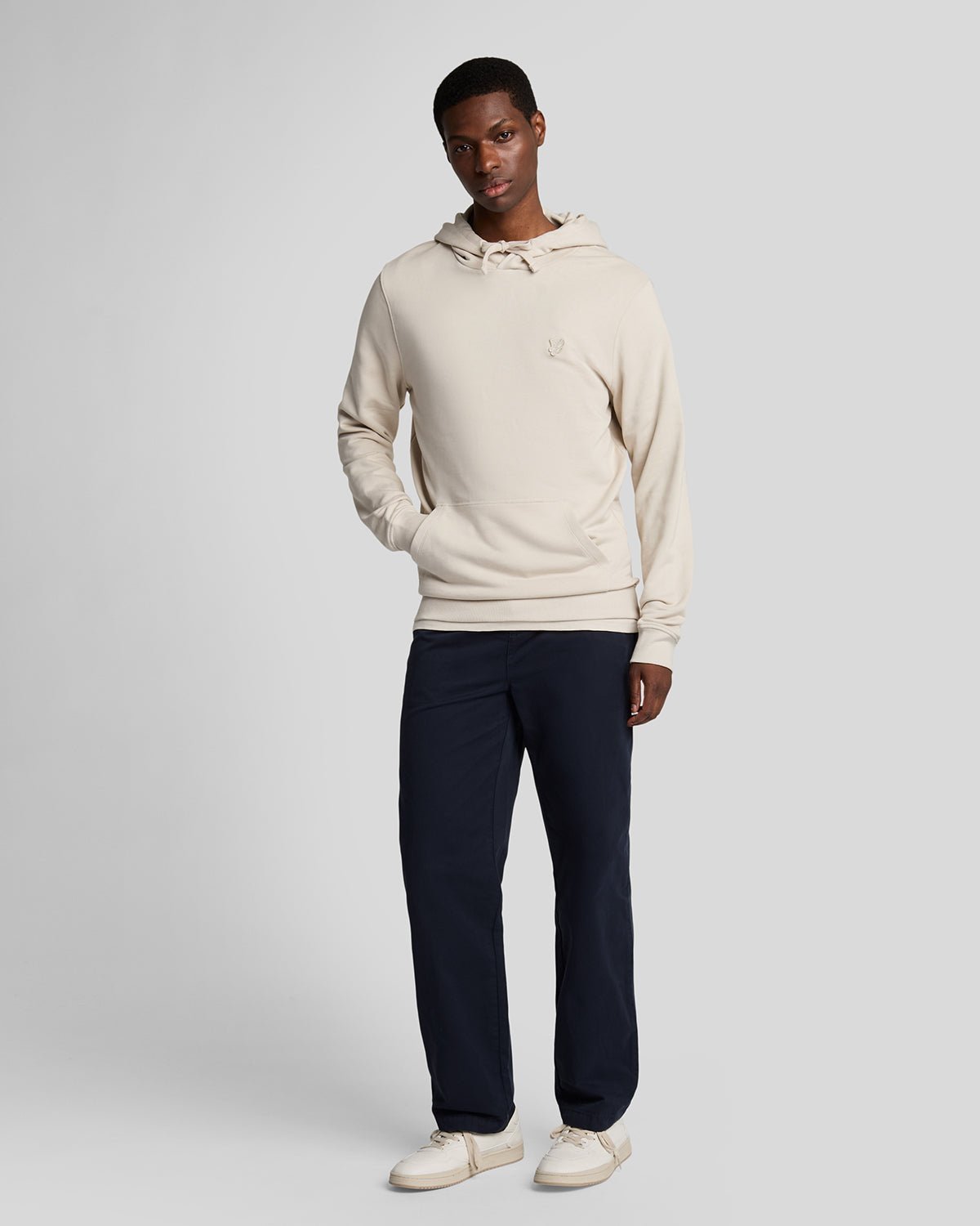 Lyle & Scott Kordelzug Tapered Chino - Marineblau