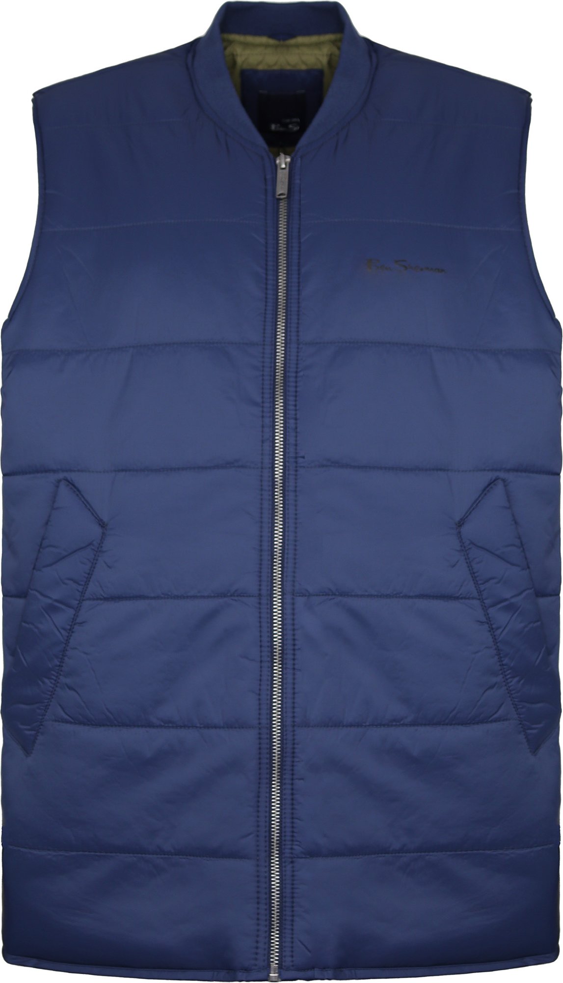 Ben Sherman sterbte Männer Navy Gilet