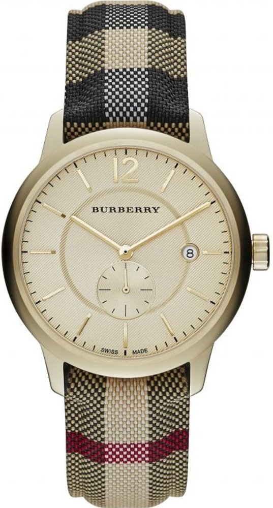Burberry BU10001 The Classic Horseferry Goldgehäuse Herrenuhr