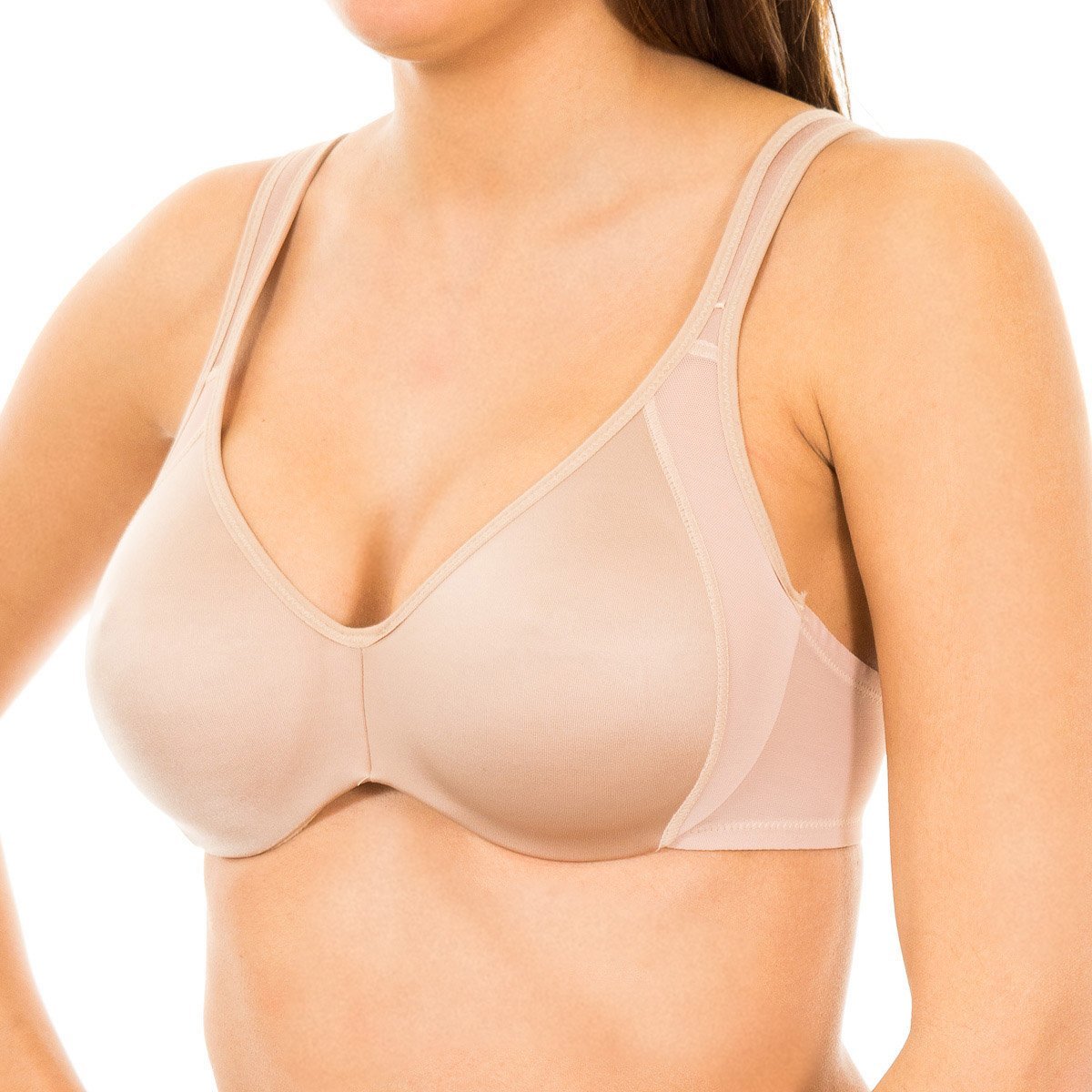 Großzügiger 3792 Damen-BH mit Bügeln und elastischen Seiten