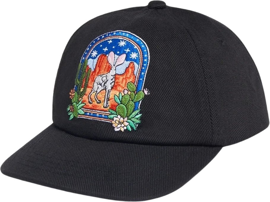 Casablanca Patch Cap L'arche Du Desert Nuit Schwarzer Hut