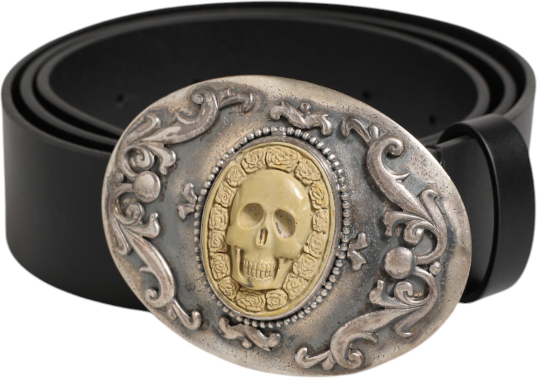 Schädel Schnallen Gürtel